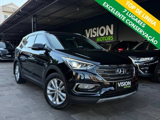 HYUNDAI SANTA FÉ 3.3 MPFI 4X4 7 LUGARES V6 270CV GASOLINA 4P AUTOMÁTICO HYUNDAI SANTA FÉ 3.3 MPFI 4X4 7 LUGARES V6 270CV GASOLINA 4P AUTOMÁTICO